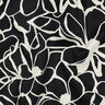 Satyna bawełniana Magnolia | Nerida Hansen – czerń/mleczna biel,  thumbnail number 2