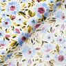 Popelina bawełniana w morze kwiatów – jasnoniebieski/biel,  thumbnail number 4
