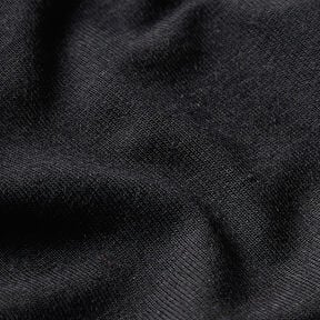 Tencel™ Modal Jersey – czerń, 