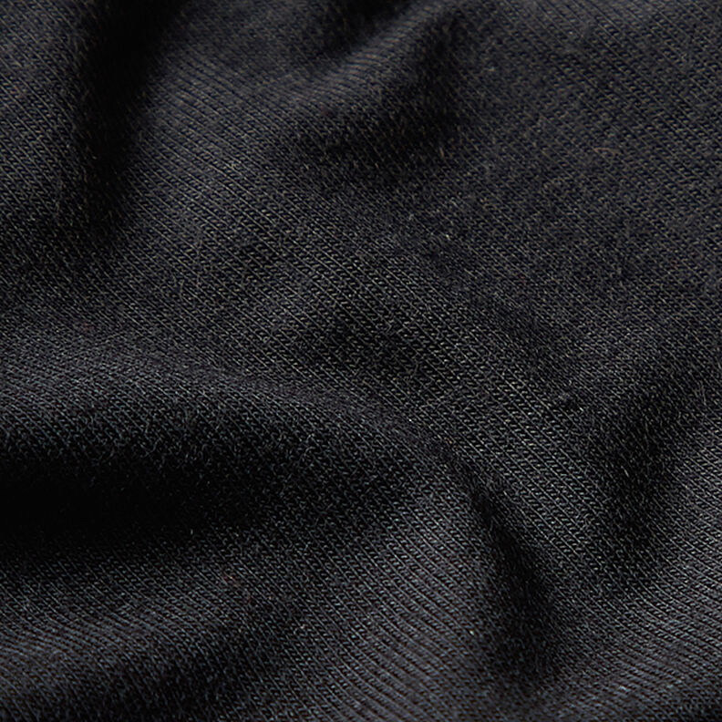 Tencel™ Modal Jersey – czerń,  image number 2