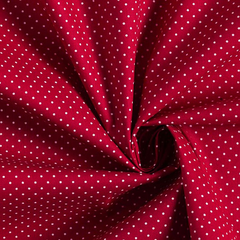 Bawełna powlekana małe kropki – czerwień,  image number 4