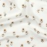 Dżersej bawełniany śliczne kwiatki nadruk cyfrowy | Poppy Fabrics – kość słoniowa/karmelka,  thumbnail number 2