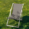 Outdoor Tkanina na leżaki jednokol. 44 cm – szary,  thumbnail number 4