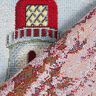 Panel dekoracyjny Gobelin latarnia morska – jasnoniebieski/czerwień,  thumbnail number 4
