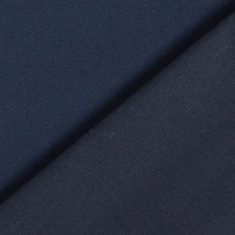 Diagonal bawełniany Strecz – czarnoniebieski, image number 3