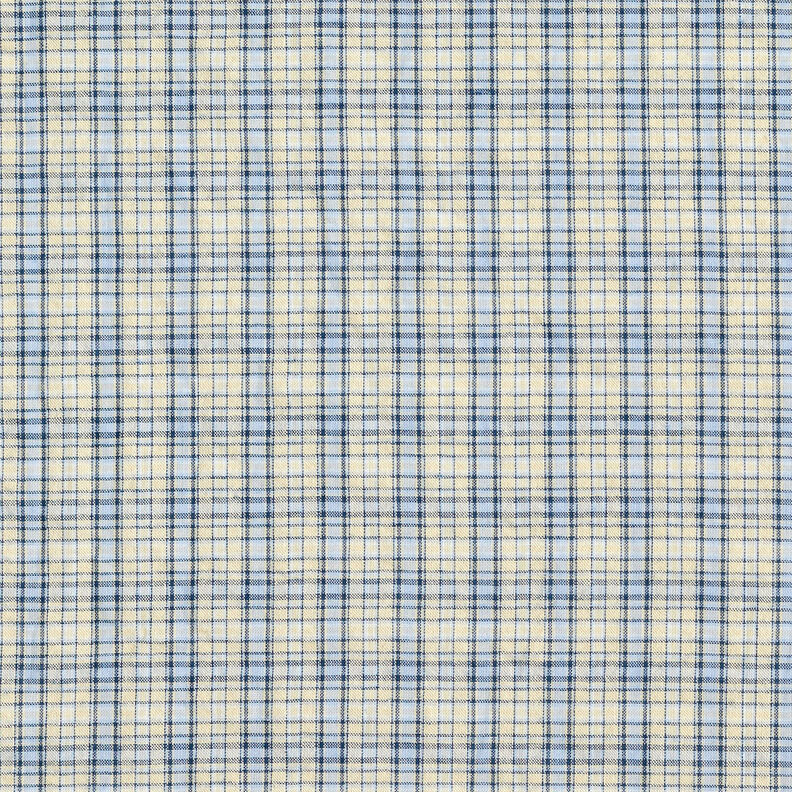 Mieszanka bawełny w kratki – migdałowy/jasnoniebieski,  image number 1
