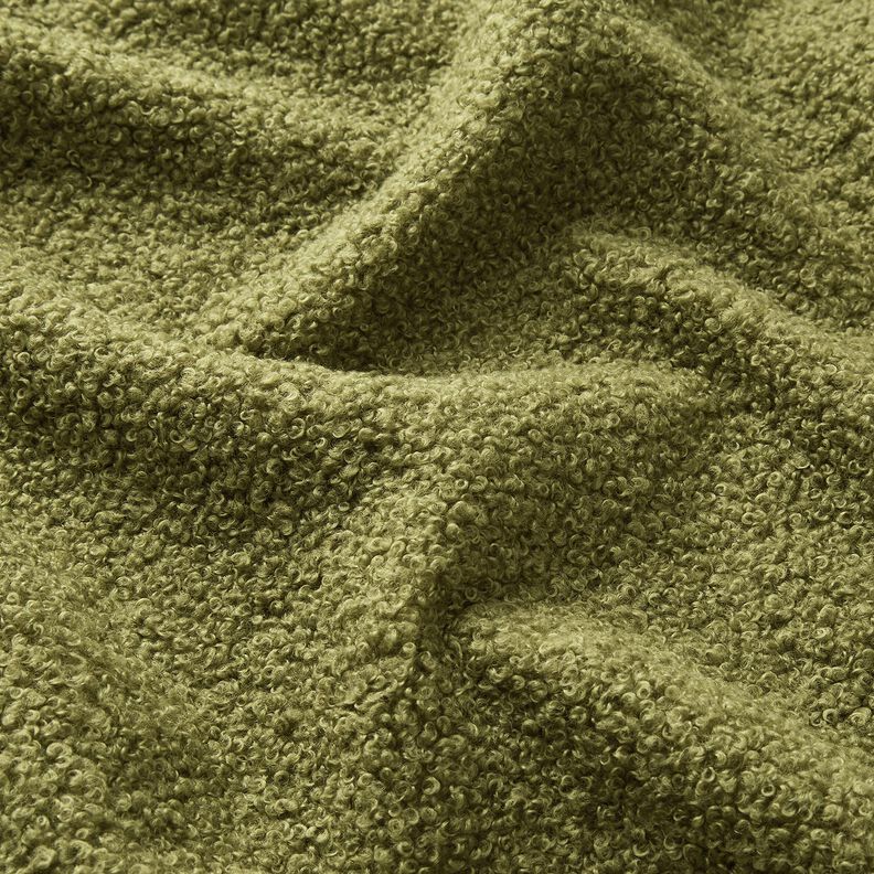 Tkanina tapicerska miś pluszowy – oliwka,  image number 2