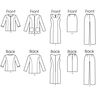 Kurtka|Sukienka|Spódnica|Spodnie, Butterick,  thumbnail number 10