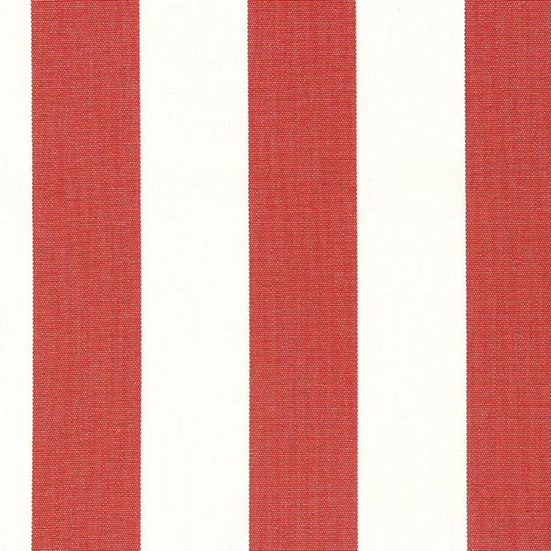 Tkanina na markizy w paski Toldo – biel/czerwień karminowa,  image number 1
