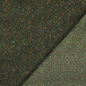 Puszysty plusz Tweed Melanż | Poppy Fabrics – ciemna zieleń,  thumbnail number 4