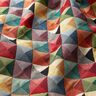 Tkanina dekoracyjna gobelin kolorowe romby retro,  thumbnail number 2