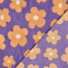 Puszysty plusz kwiaty | Poppy Fabrics &ndash; lawendowy/brzoskwinia,  thumbnail number 4