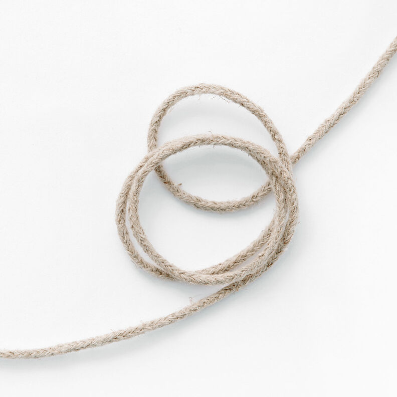 Sznurek Len [Ø 3 mm] – naturalny,  image number 3