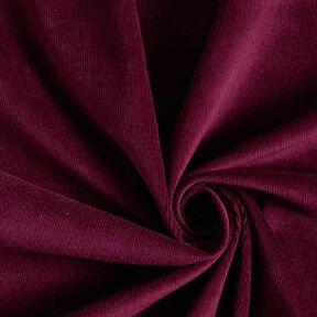 Sztruks drobny strecz – bordo, 