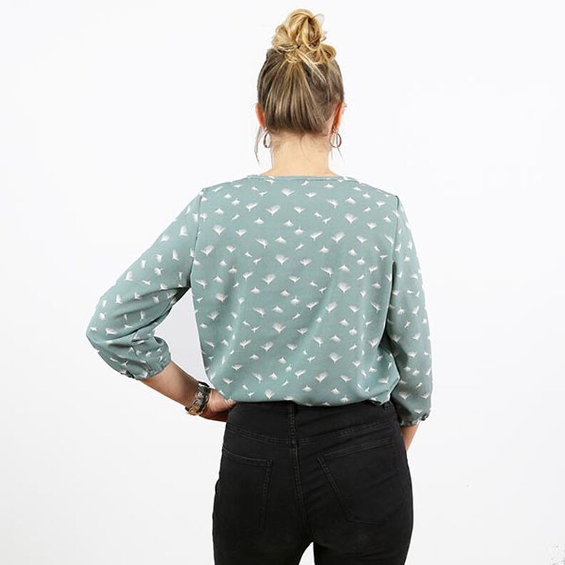 FRAU SUKI – bluzka z kontrafałdą, Studio Schnittreif | XS - XXL,  image number 7