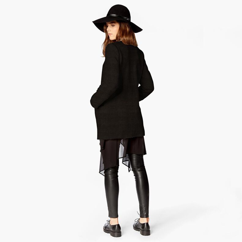 Sztruks szeroki Bubble Jednokol – czerń,  image number 9