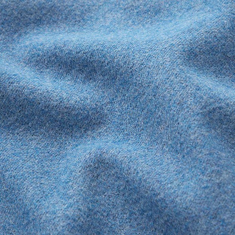 Tkanina wełniana wodoodporna jednokol. – niebieski brylantowy,  image number 2