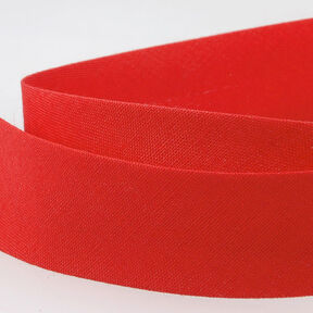 Taśma skośna Polycotton [20 mm] – czerwień, 