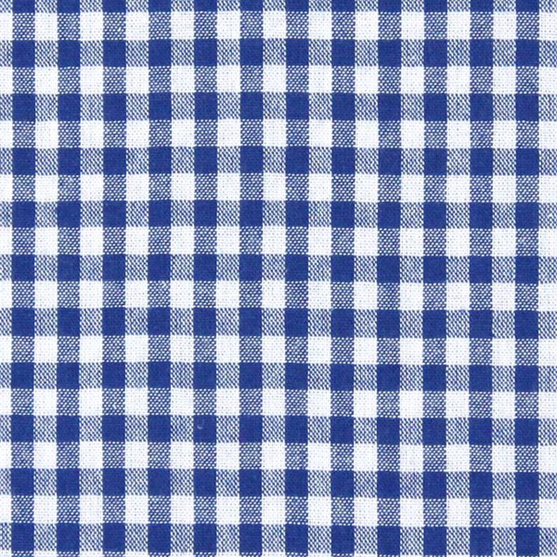 Tkanina bawełniana Kratka Vichy 0,5 cm – błękit królewski/biel,  image number 1