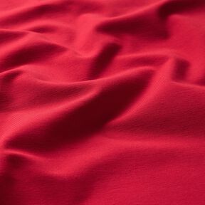 Dżersej bawełniany średniej ciężkości jednokol. – malinowy, 