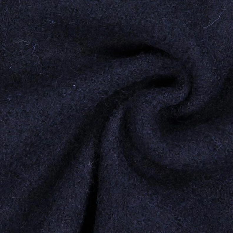Wełniany loden spilśniany – granat navy,  image number 2
