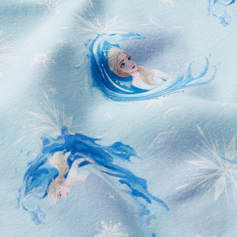 Dzianina dresowa drapana Królowa Śniegu 2 | Disney – błękit,  image number 2