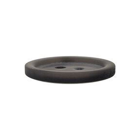 Guzik plastikowy z 2 dziurkami Basic - szary, 