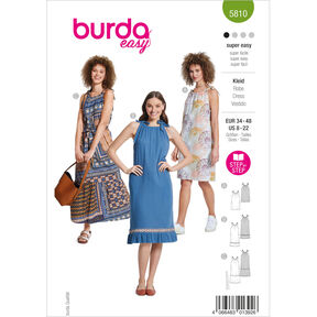 Sukienka | Burda 5810 | 34-48, 