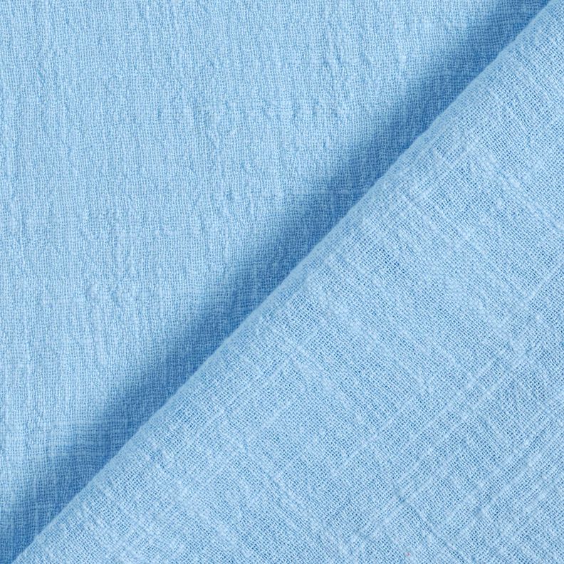Tkanina bawełniana z efektem lnu – jasnoniebieski,  image number 3