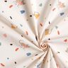 Popelina bawełniana kocie konfetti – kość słoniowa/jasny kreci,  thumbnail number 3
