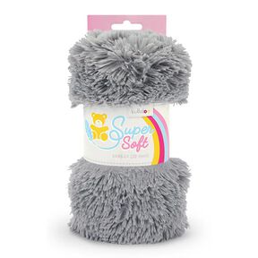 Włochaty plusz SHAGGY [1 M x 0,75 M | runo: 20 mm] - szary | Kullaloo, 