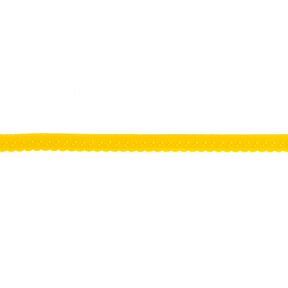 Elastyczna lamówka Koronka [12 mm] – słoneczna żółć, 