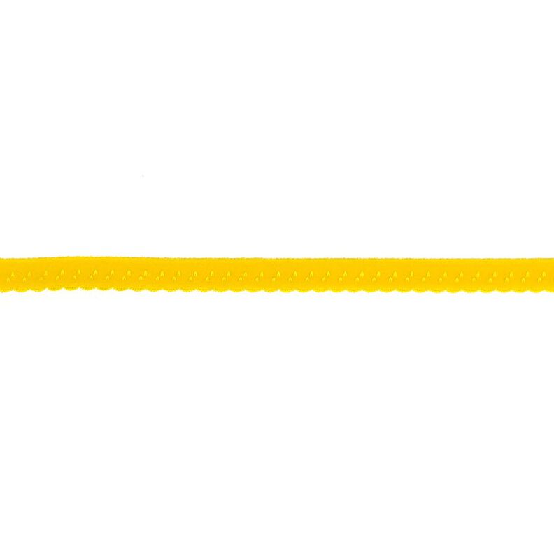 Elastyczna lamówka Koronka [12 mm] – słoneczna żółć,  image number 1