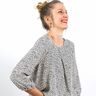 FRAU SUKI – bluzka z kontrafałdą, Studio Schnittreif | XS - XXL,  thumbnail number 4