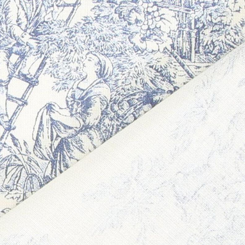 Tkanina bawełniana Mini Pastorale 280 cm – błękit,  image number 3