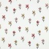Dżersej wafel kwiaty | Poppy Fabrics – kość słoniowa/brzoskwinia,  thumbnail number 1