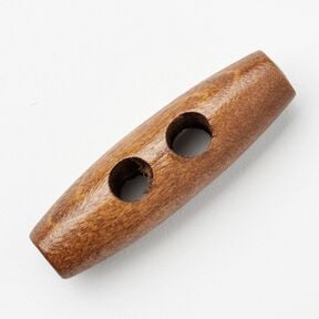 Guzik kołek z drewna [40 mm] – karmelka, 