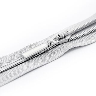 Zamek błyskawiczny silver metallic - srebrny, 