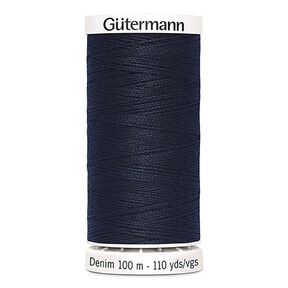 Nici do dżinsu [6950] | 100 m | Gütermann – granat navy, 