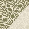 Dzianina dresowa drapana niebielona kwiaty | Poppy Fabrics – krem/khaki,  thumbnail number 4