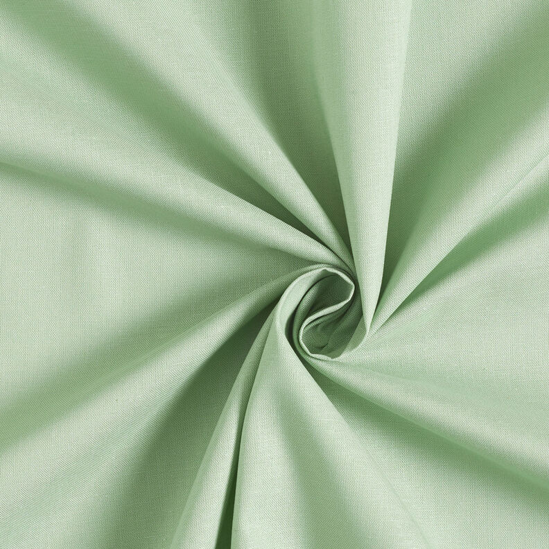 Tkanina bawełniana Kreton Jednokol – jasny miętowy, image number 1
