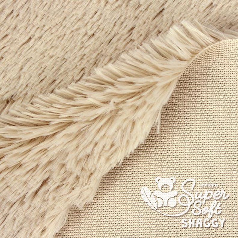 Włochaty plusz SHAGGY [1 M X 0,75 M | Flor: 20 MM] - jasnobeżowy | Kullaloo,  image number 3