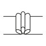 Taśma zakładkowa 3x, 50 mm – biel | Gerster,  thumbnail number 4