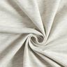 Dżersej bawełniany średniej ciężkości, melanż – jasnoszary,  thumbnail number 1