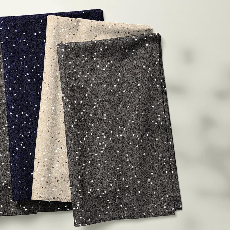 Dzianina bouclé Cekiny Jednokol | Poppy Fabrics – nerkowiec, image number 6