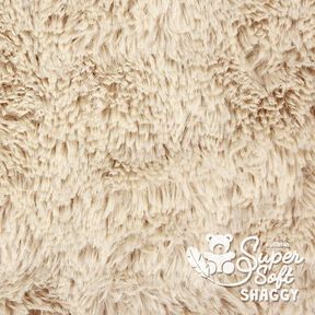 Włochaty plusz SHAGGY [1 M X 0,75 M | Flor: 20 MM] - jasnobeżowy | Kullaloo, 