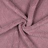 Sztuczne futerko wzór w serca | Poppy Fabrics – ciemny brudny róż,  thumbnail number 3
