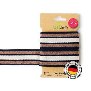 Taśmy żakardowe eko STRIPE ME GLAM [200 CM | 3,5 CM] | Albstoffe, 