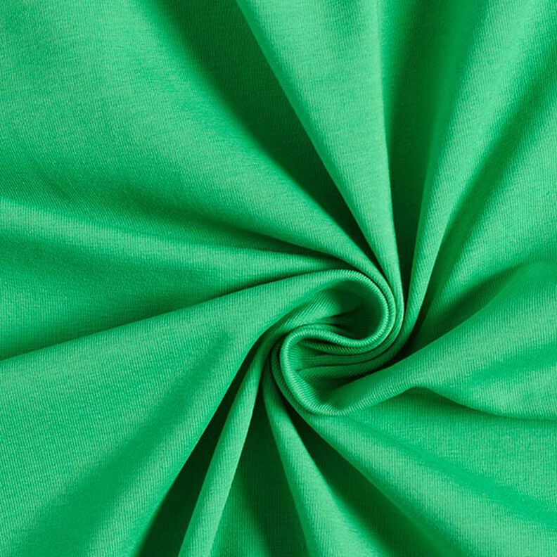 Dżersej bawełniany średniej ciężkości jednokol. – zieleń,  image number 1