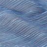 Prześwitująca tkanina plisowana w błyszczące paski – błękit,  thumbnail number 2